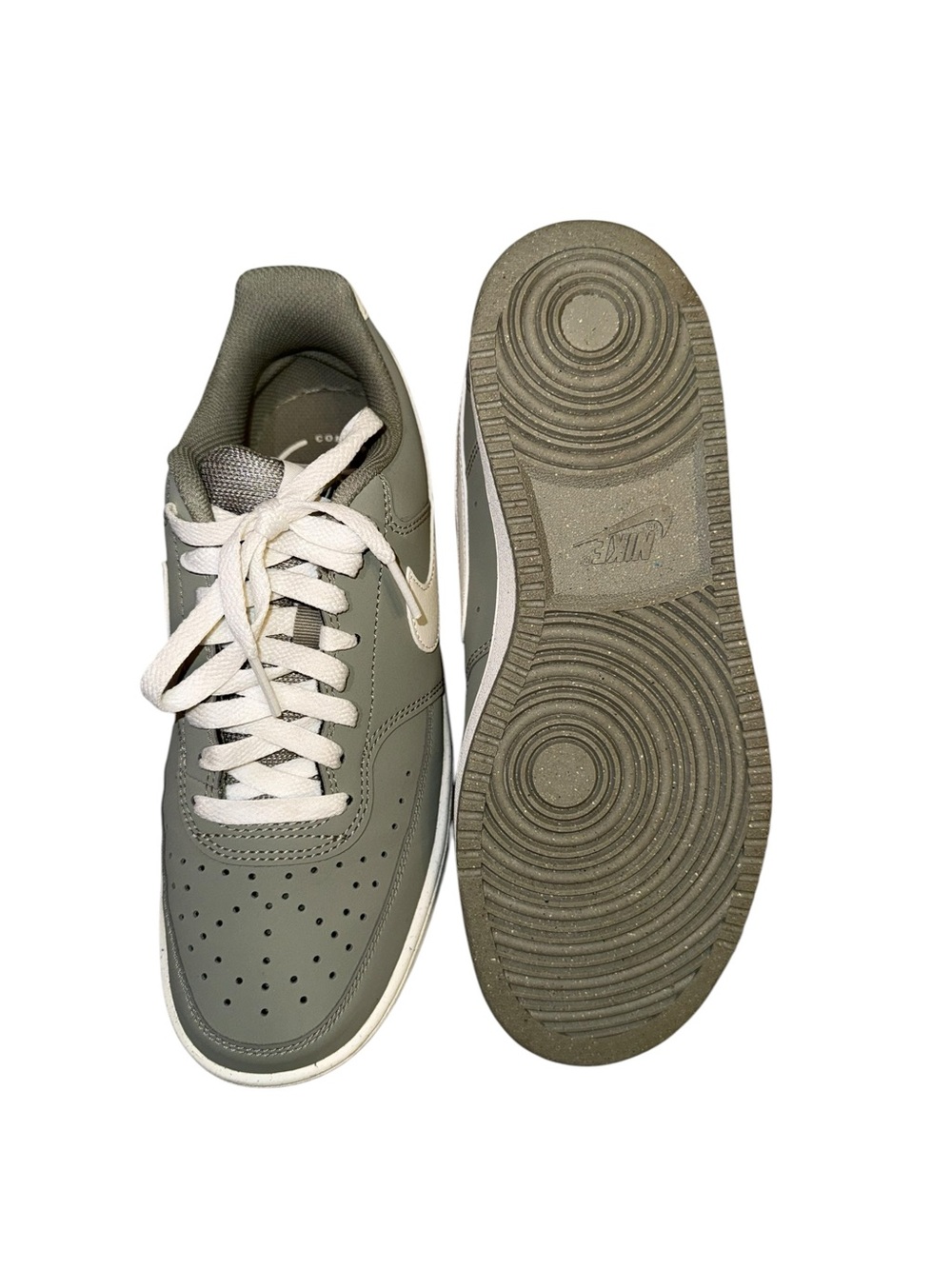 Nike Court Vision Low Premium Light Army/Sail (7M/8.5W) - Picture 5 of 7